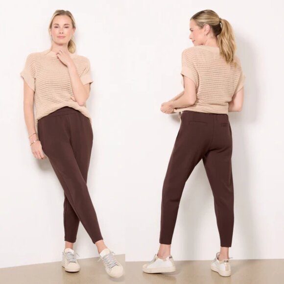 Varley Women's DoubleSoft Slim Pant 25 High Rise Tapered Leg Size Small NWT Cobe - Picture 1 of 11